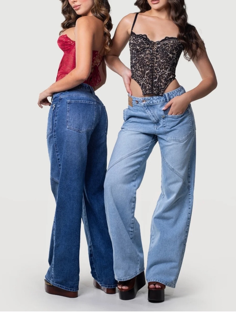 Alien Greeg 11 Jeans - Dark Wash with Dual Front Button